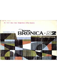 Bronica C manual. Camera Instructions.